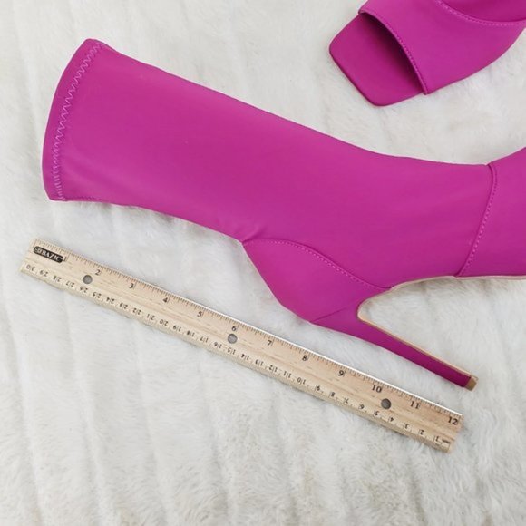 Berry Heeled Boots - Picture 8 of 12